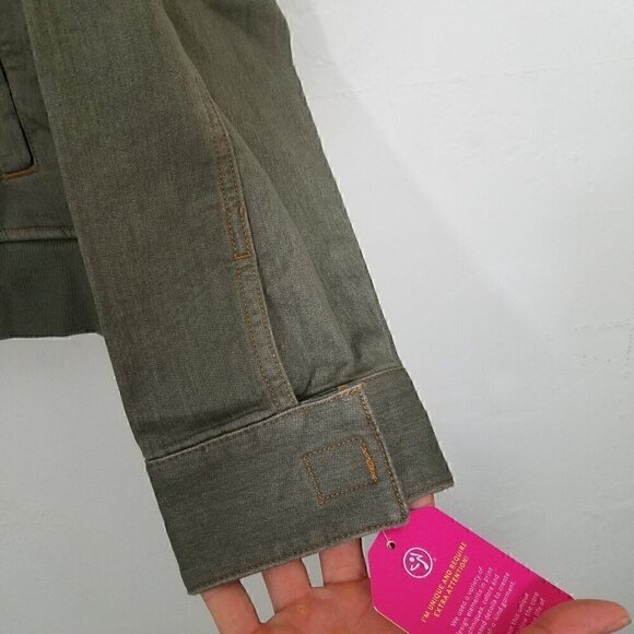 NWT Zumba Fitness Zip-Up Jacket Green Size XXL - Picture 2 of 7